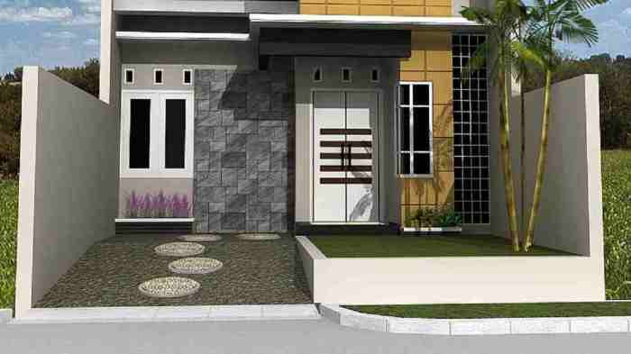 Desain rumah tumbuh type 36